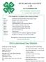 BURLEIGH COUNTY 4-H JULY 2018 NEWSLETTER