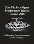 Miss Phi Beta Sigma Southwestern Region Pageant 2018