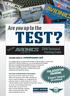 TEST? 2016 Technical Training Exam