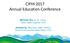 CIPHI 2017 Annual Education Conference