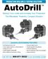 AutoDrill s OUTSTANDING FEATURES