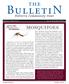 BulletiN. the MOSQUITOES. Belterra Community News THE BULLETIN