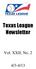 Texas League Newsletter