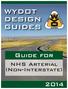 WYDOT DESIGN GUIDES. Guide for. NHS Arterial (Non-Interstate)