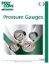 Pressure Gauges. Version 2018 Revised 01/2018