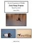 Nevada Department of Wildlife. Duck Stamp Program. Fiscal Year 2015 June All Photos by Tim Torell