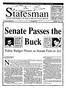 Passes the. Buck. Polity Budget Passes as Senate Fails to Act. SJ d YOe syr An STATE UNIVERSITY OF NEW YORK AT STONY BROOK. Senate