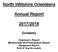 North Wiltshire Orienteers. Annual Report 2017/2018