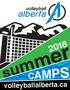 2018 summer CAMPS volleyballalberta.ca