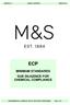 VERSION 1.0 MARKS & SPENCER MARCH 2014 ECP MINIMUM STANDARDS DUE DILIGENCE FOR CHEMICAL COMPLIANCE