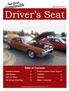 November Driver s Seat. Table of Contents. A monthly publication of the South Georgia Classic Car Club