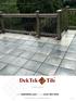 FIND US ON. Visit dektektile.com or call (218) DekTek, Inc. All rights reserved. Deck shown in Cobblestone Gray with Limestone accents