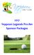 2017 Yeppoon Legends Pro-Am Sponsor Packages