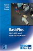 Student Guide Preview. BasicPlus. CPR, AED, and First Aid For Adults