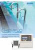 SAFE. The ChemfloPlus s Smart LCD display shows you the condition of your pool water and what ChemfloPlus is doing about it.