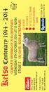 Kelso Centenary STAGE EWES, 30 SELECTED RAMS COMPLETE OFFERING OF 2013 DROP EWES WEDNESDAY 8TH OCTOBER 2014 AT 12 NOON