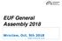 EUF General Assembly 2018