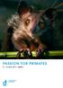 PASSION FOR PRIMATES 8-10 JULY 2017, JERSEY. conservation academy