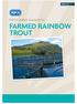 FEBRUARY2014. RSPCA welfare standards for FARMED RAINBOW TROUT