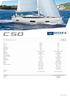 TECHNICAL DATA C50 BASE PRICE EX WORKS EXCL. VAT HOLIDAY STYLE TRIM LEVEL