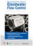 Maric Constant Flow Valves for. Glandwater. Flow Control. Product Manual. Constant glandwater flow, regardless of: