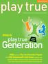 play true Defining the WADA launches its Play True Generation Program