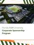 Florida A&M University Corporate Sponsorship Program