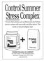 Control Summer Stress Complex