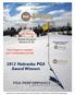 2012 Nebraska PGA Award Winners. Don t forget to complete your Compensation Survey! Dental Insurance plan NOW Available!