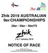 Zhik 2019 AUSTRALIAN 9er CHAMPIONSHIPS