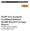 NCSP New Zealand Northland District Health Board Coverage Report