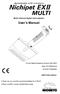 User s Manual. Autoclavable & UV resistant. Multi-channel digital micro pipette. In Vitro Medical Diagnostic Devices (98/79/EC)