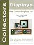 Displays. New Century Displays, Inc. One of a Kind Embroidered Golf Ball Collectors Displays. Product Pricing Catalog (March 1, 2008)