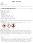 SAFETY DATA SHEET. 1. Product and Company Identification. Product Name : XYLENE Product Code : 1470N Recommended Use: Solvent