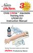 Child CRiSis Injectable Training Arm LF03612U Instruction Manual