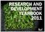 research and development yearbook 2011