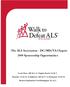 The ALS Association - DC/MD/VA Chapter 2009 Sponsorship Opportunities