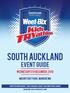South Auckland. Event Guide. Wednesday 5th December, Mountfort park, Manurewa
