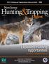 Hunting Trapping. Digest. Expanded Hunting Opportunities. New Jersey. for Coyote, Fox, Rabbit & Squirrel
