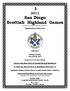 2011 San Diego Scottish Highland Games SAN DIEGO SCOTTISH HIGHLAND GAMES, INC