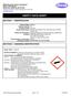 SAFETY DATA SHEET. MESA Specialty Gases & Equipment