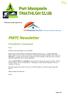 PMTC Newsletter ISSUE 3 JULY Newsletter proudly supported by. Finance & Insurance made easy. Hi all,