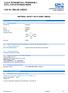 2,2,6,6 TETRAMETHYL PIPERIDINE-1- OXYL FOR SYNTHESIS MSDS. CAS No: MSDS MATERIAL SAFETY DATA SHEET (MSDS)