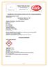 Material Safety Data Sheet according to Regulation (EC) No. 1907/2006 (REACH) 1 Identification of the substance/mixture and of the company/undertaking