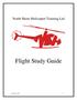 North Shore Helicopter Training Ltd. Flight Study Guide. 28 January
