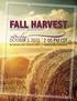 Fall Harvest. saturday. shorthorn production sale 2:00 PM CDT OCTOBER 3, 2015 NEBRASKA STATE FAIRGROUNDS GRAND ISLAND, NEBRASKA