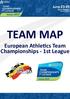 TEAM MAP European Athletics Team Championships - 1st League