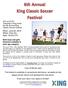 When: June 23, 2018 Where: King City Ages: U9 and U10