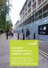 Laying the Foundations for a Healthier London
