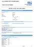 3,5-LUTIDINE FOR SYNTHESIS MSDS. CAS No: MSDS MATERIAL SAFETY DATA SHEET (MSDS)